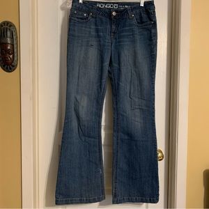 Vintage Bongo Milan low rise flared leg jeans